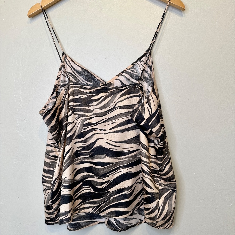 Nine West | Zebra Print Y2k Vibes Spaghetti Strap… - image 5